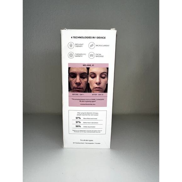 NEW Solawave 4-in-1 Skincare Wand+Renew Complex Serum Bundle - Picture 4 of 8